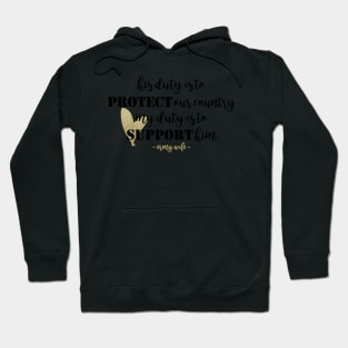 His Duty Hoodie